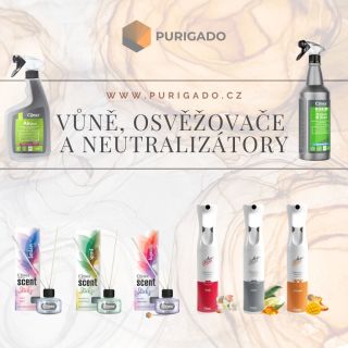 SCENT jsou jedinečné produkty určené pro použití ve všech typech místností....