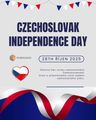 🇨🇿 Přejeme vám krásný Den vzniku samostatného československého státu. Užijte si tento slavnostní den v duchu radosti a...