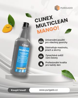 🆕 Novinka na Purigado! Seznam se s Clinex MultiClean – univerzálním čisticím prostředkem, který zvládne úplně všechno. 💪...