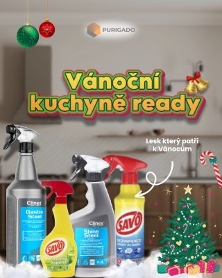 Vánoční pečení je super… dokud neuvidíš tu kuchyň. 😅 S Purigado ale jede úklid rychle, svěže a úplně bez stresu. Naše...